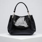 Lusso Milano - Krokodiltaschen Schultertasche