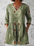 Blair | Lange Bluse mit ausdrucksstarkem Muster