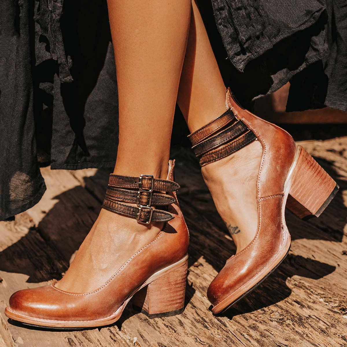Clara | Talons Classiques Vintage - Élégance intemporelle