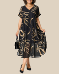 Esther | Chiffon-Midikleid