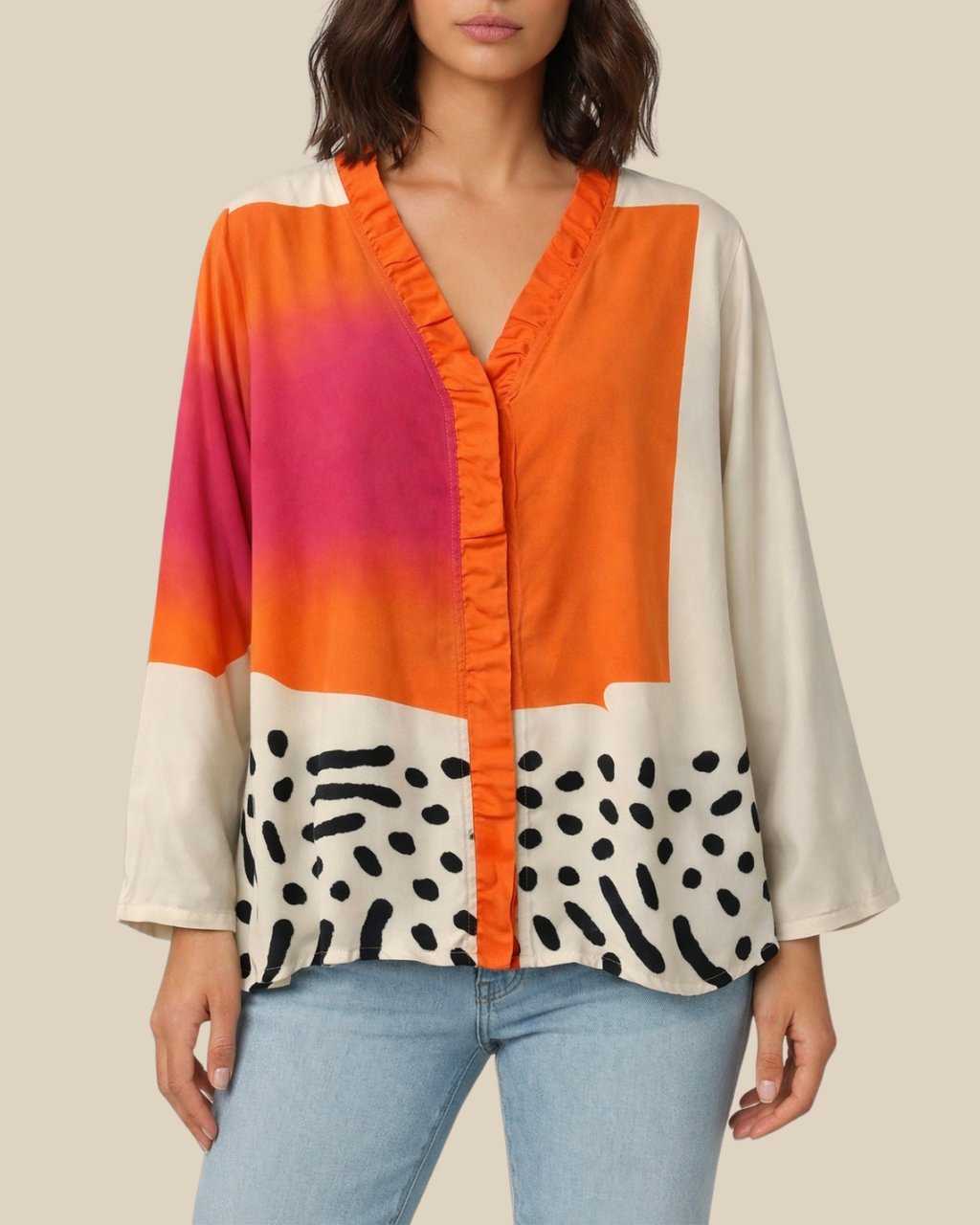 Claire | Elegante Volantbluse