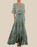 Juni | Besticktes Maxikleid