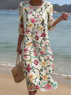 Myla | Florales Maxikleid