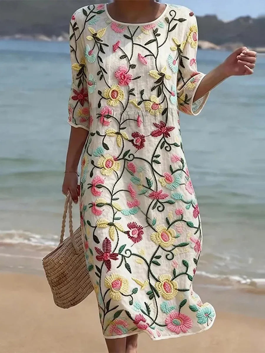 Myla | Florales Maxikleid
