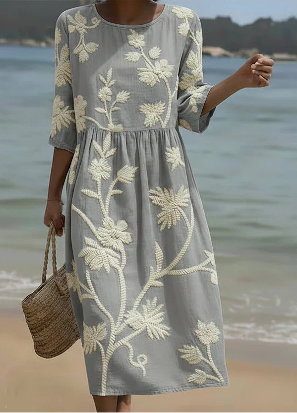 Sofie | Florales Maxikleid