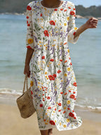 Tilda | Florales Maxikleid
