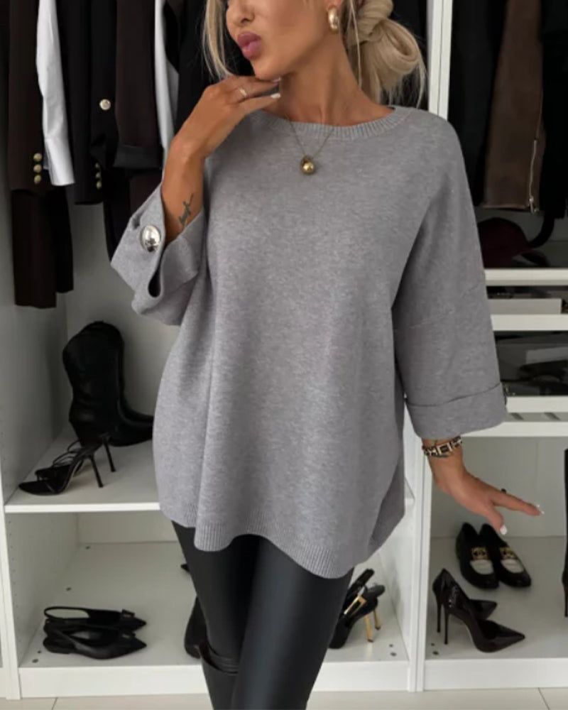 Evelyne - Haut Élégant en Tricot pour Femmes