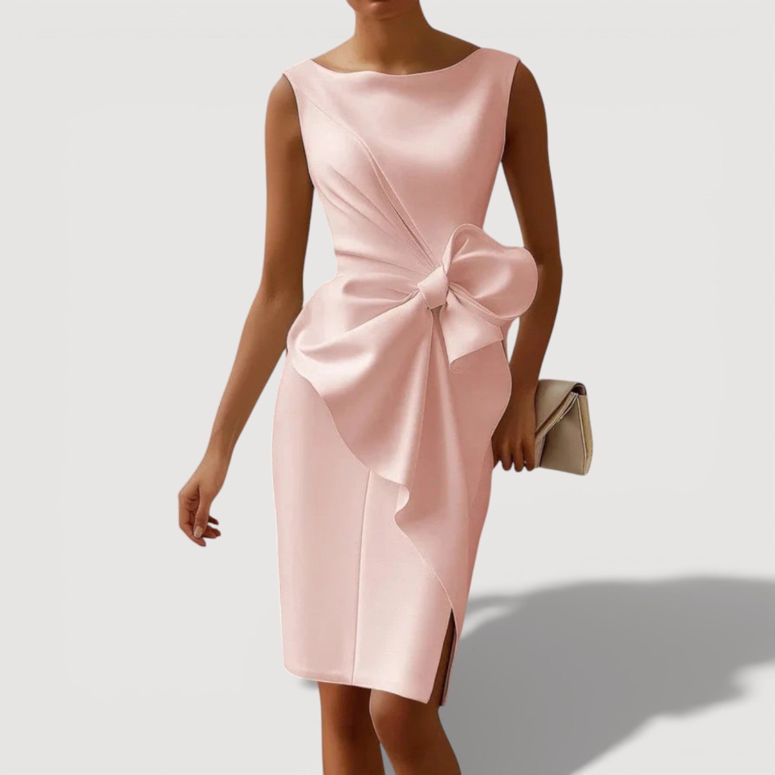 Nicole | Figurbetontes Midikleid