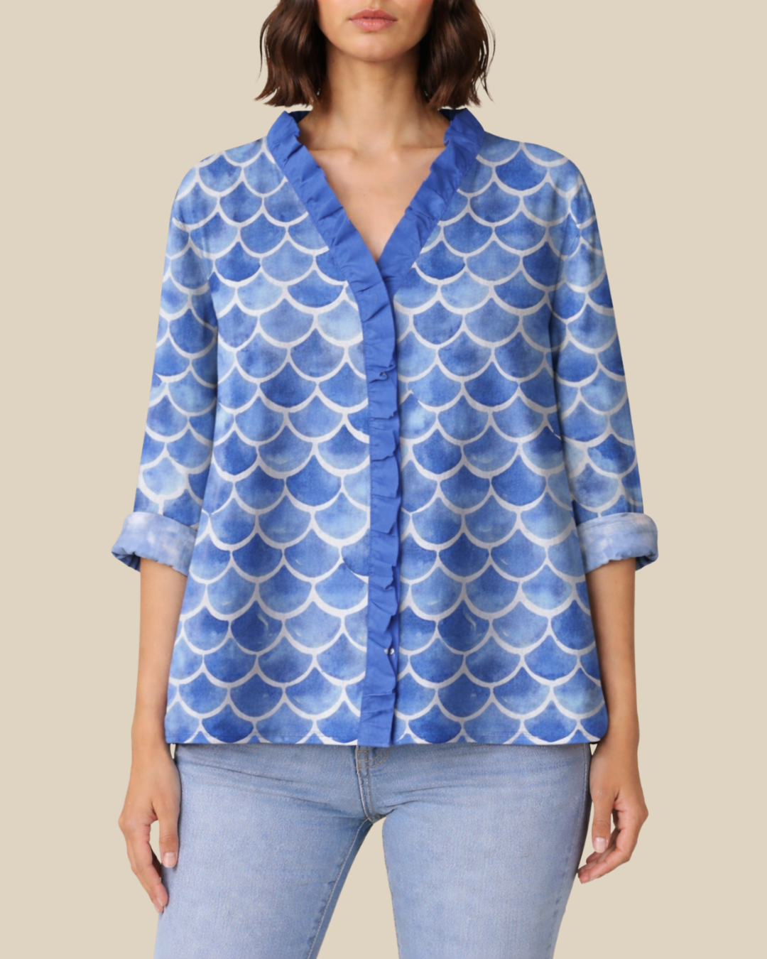 Callie | Elegante Volantbluse