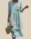 Marlene | Florales Maxikleid