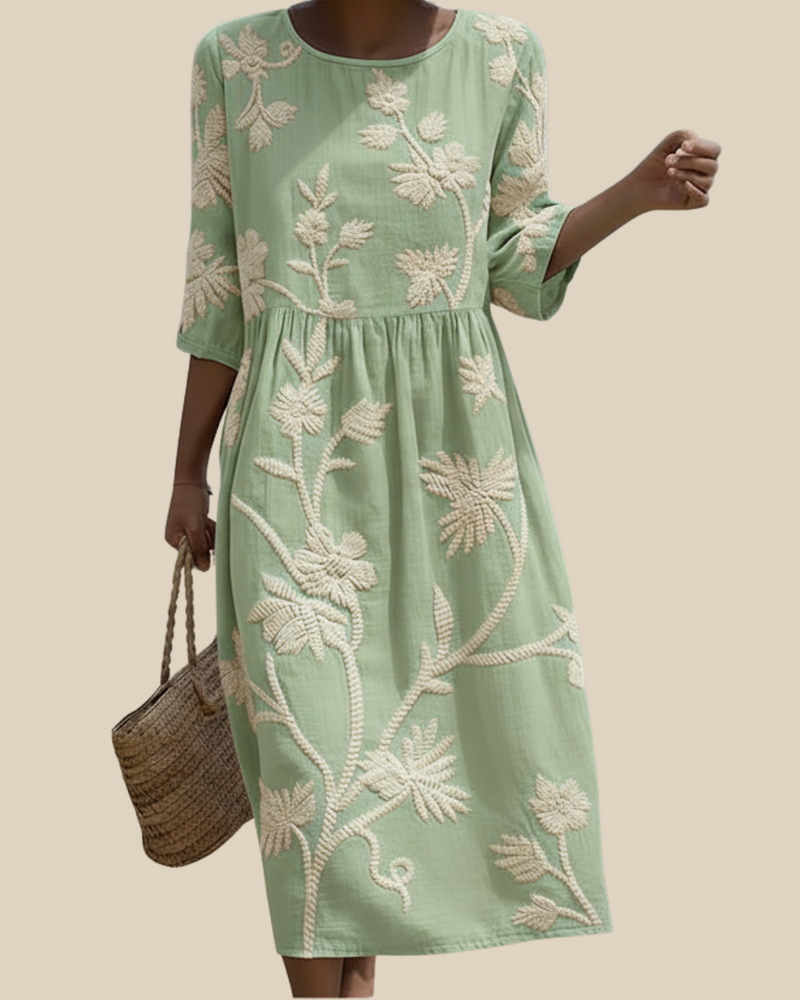 Lotta | Florales Maxikleid