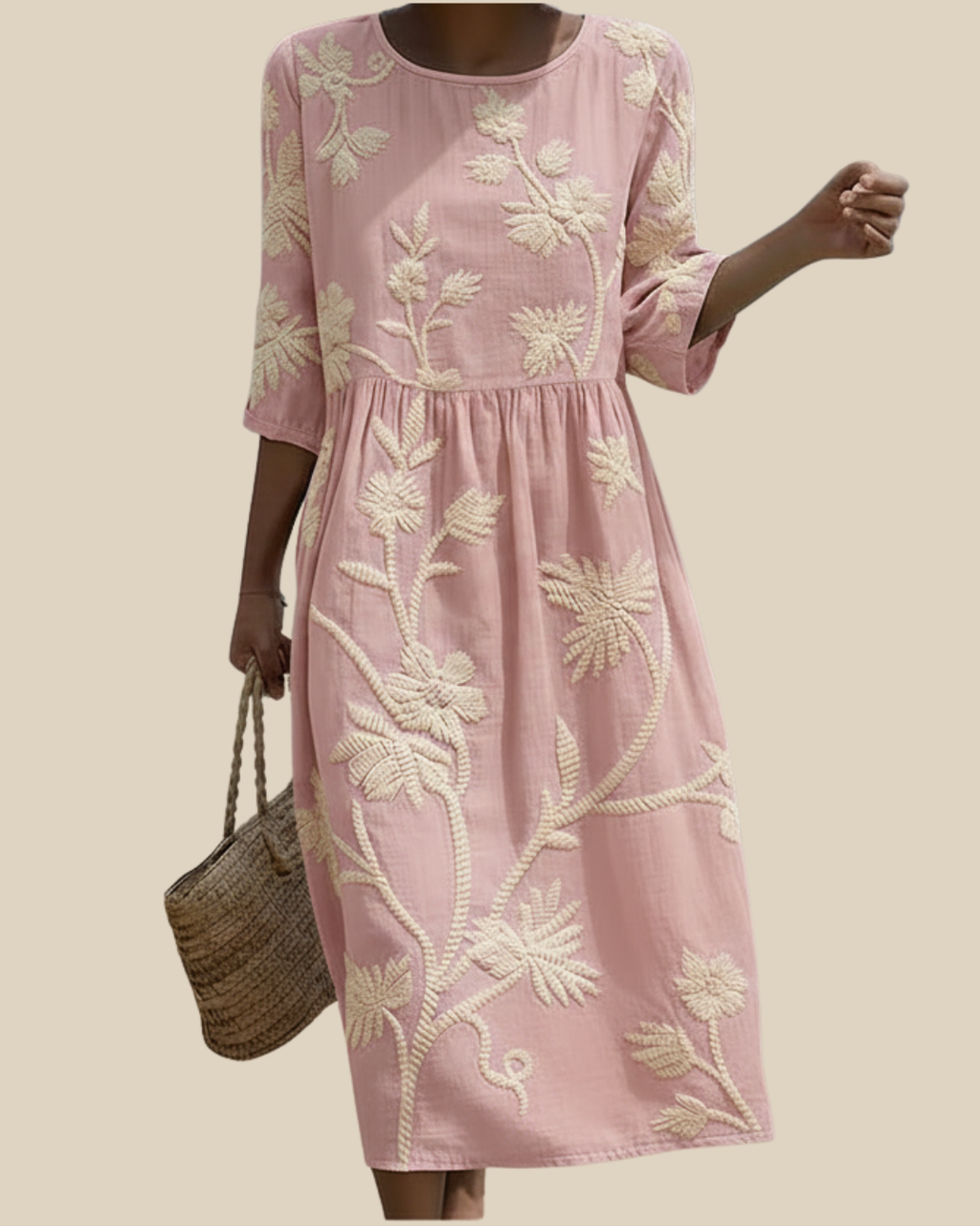 Anja | Florales Maxikleid