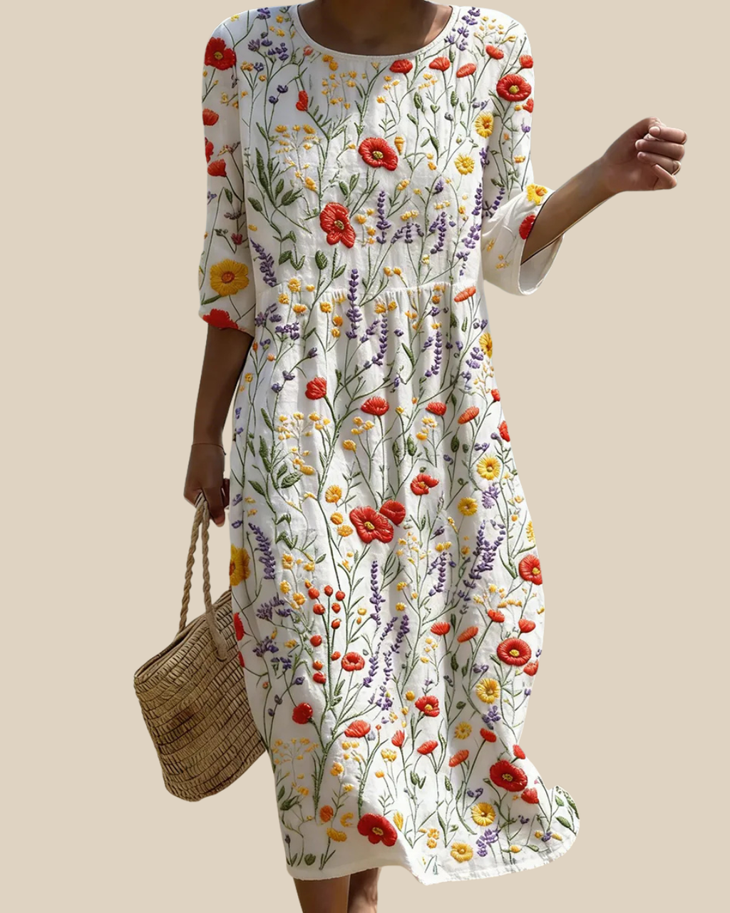 Tilda | Florales Maxikleid