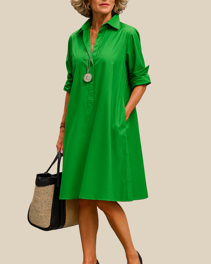 Jenny | Elegantes Hemdblusenkleid