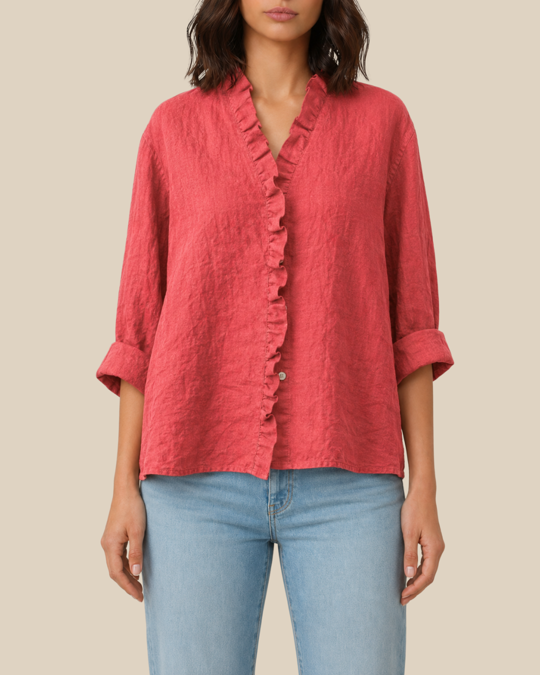 Arielle | Bluse mit Künstlerprint