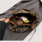 Lévrier – Leopard Canvas Einkaufstasche