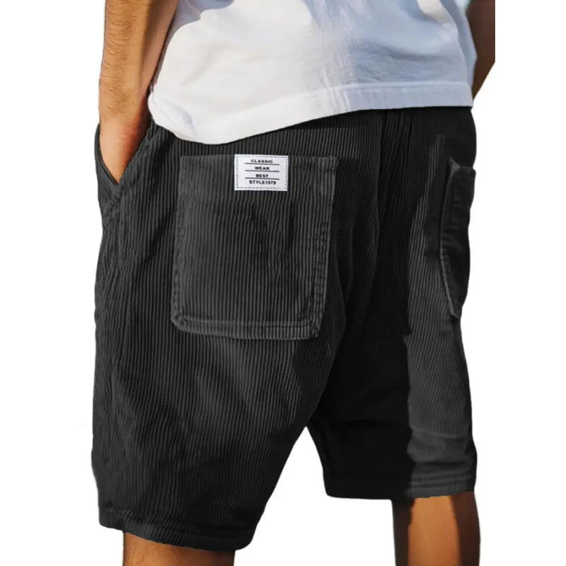 Victor | Schicke Shorts aus Velours