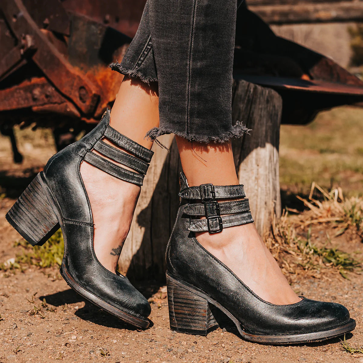 Clara | Talons Classiques Vintage - Élégance intemporelle