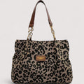 Lévrier – Leopard Canvas Einkaufstasche