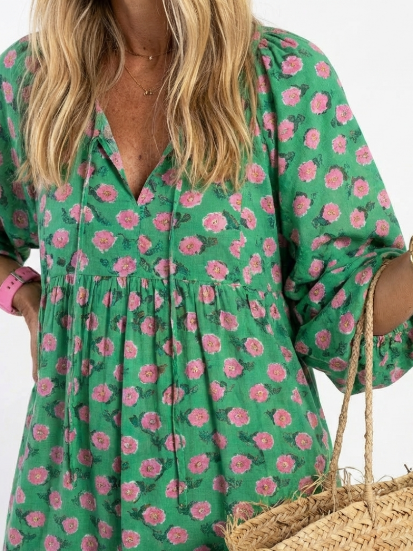 Fiora | Florales Maxikleid