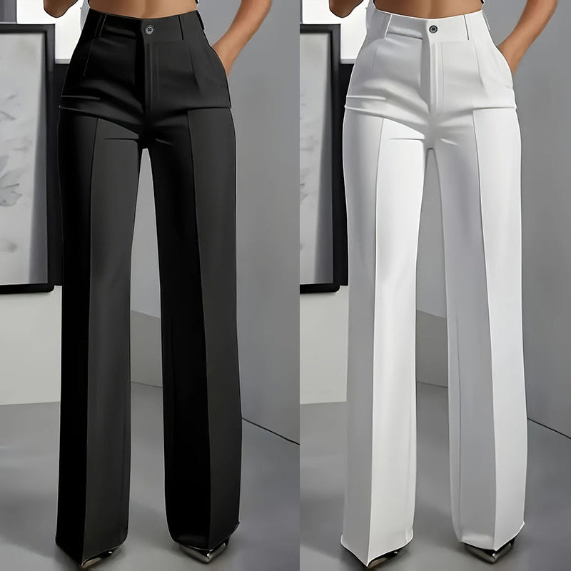 Millie | Taillierte Hose mit hohem Bund