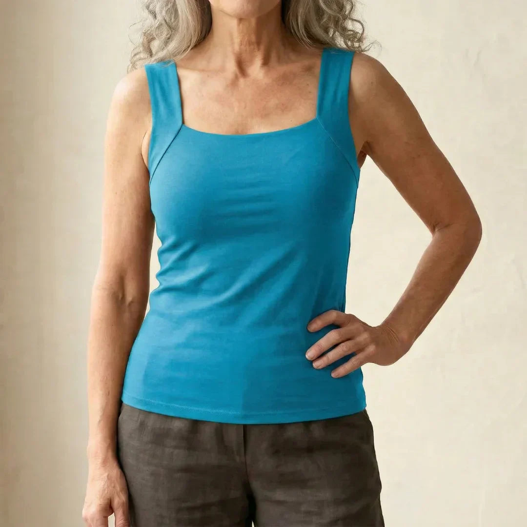 Jeannette | Débardeur à soutien-gorge intégré, confort assuré