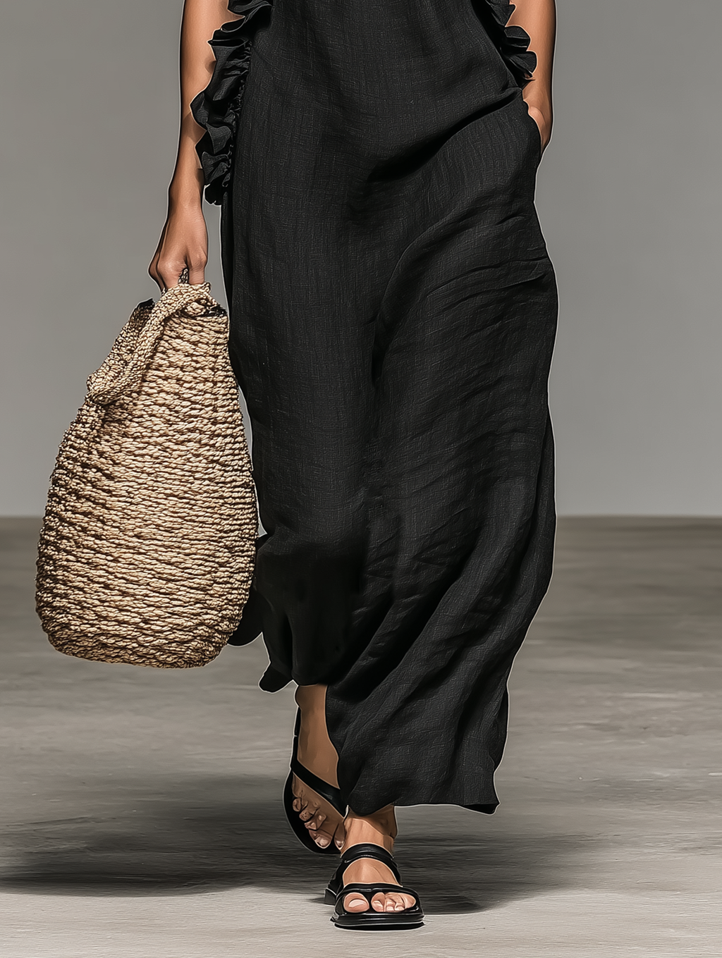 Gladys™ Maxikleid mit Taschen