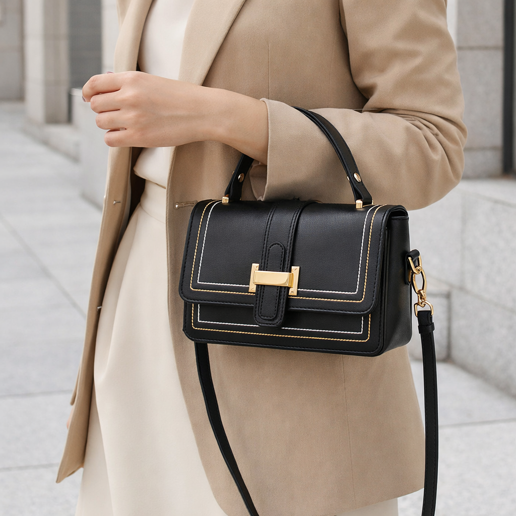 Luna Paris - Elegante Lederhandtasche