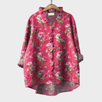 Cadence | Bluse mit Künstlerprint