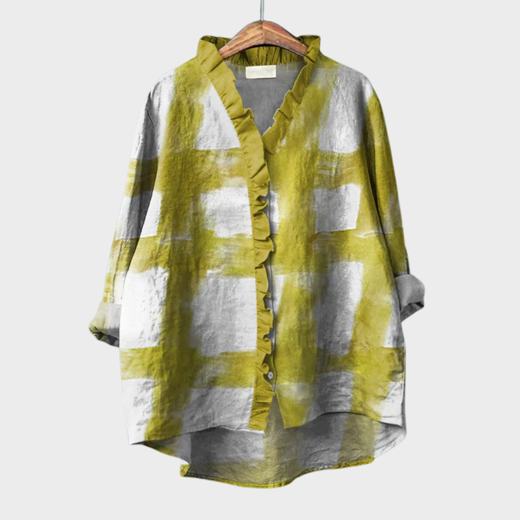 Ellis | Bluse mit Künstlerprint