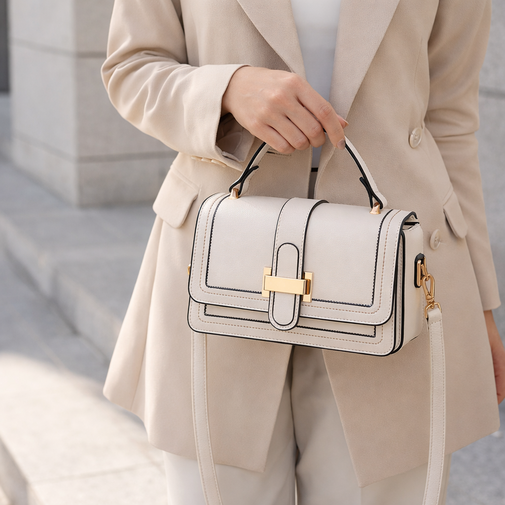 Luna Paris - Elegante Lederhandtasche