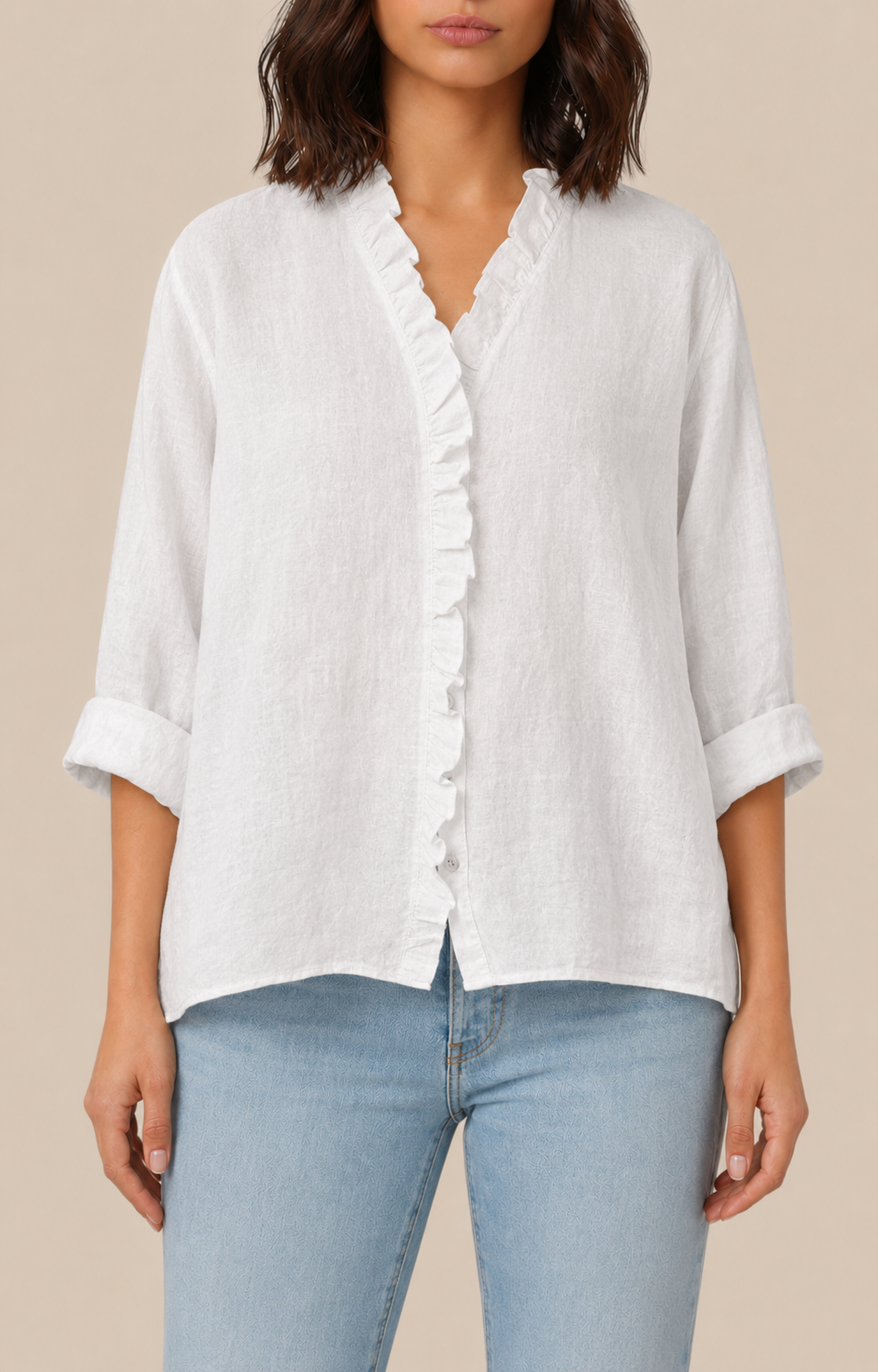 Arielle | Bluse mit Künstlerprint