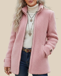 Liv | Teddy-Reißverschlussjacke