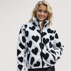 Wendbare Herzjacke