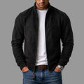 Bomberjacke aus Wildleder