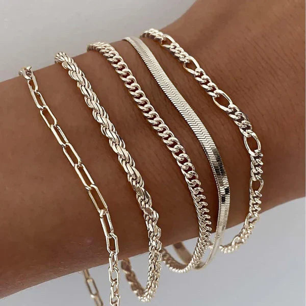 5-teiliges Armband-Set