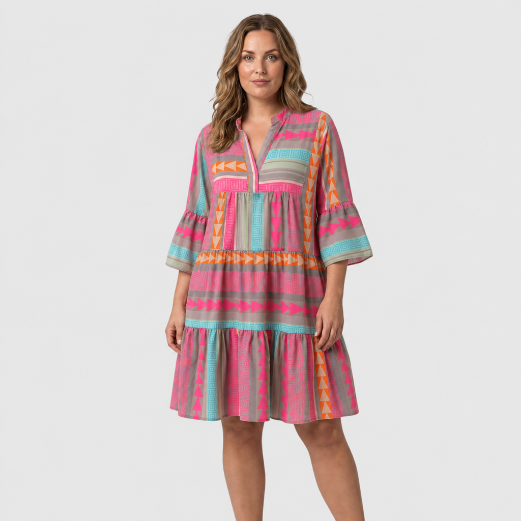 Carmen | Farbenfrohes Sommerkleid
