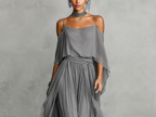Mary | Elegantes Chiffon-Set