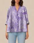 Ember | Bluse mit Künstlerprint