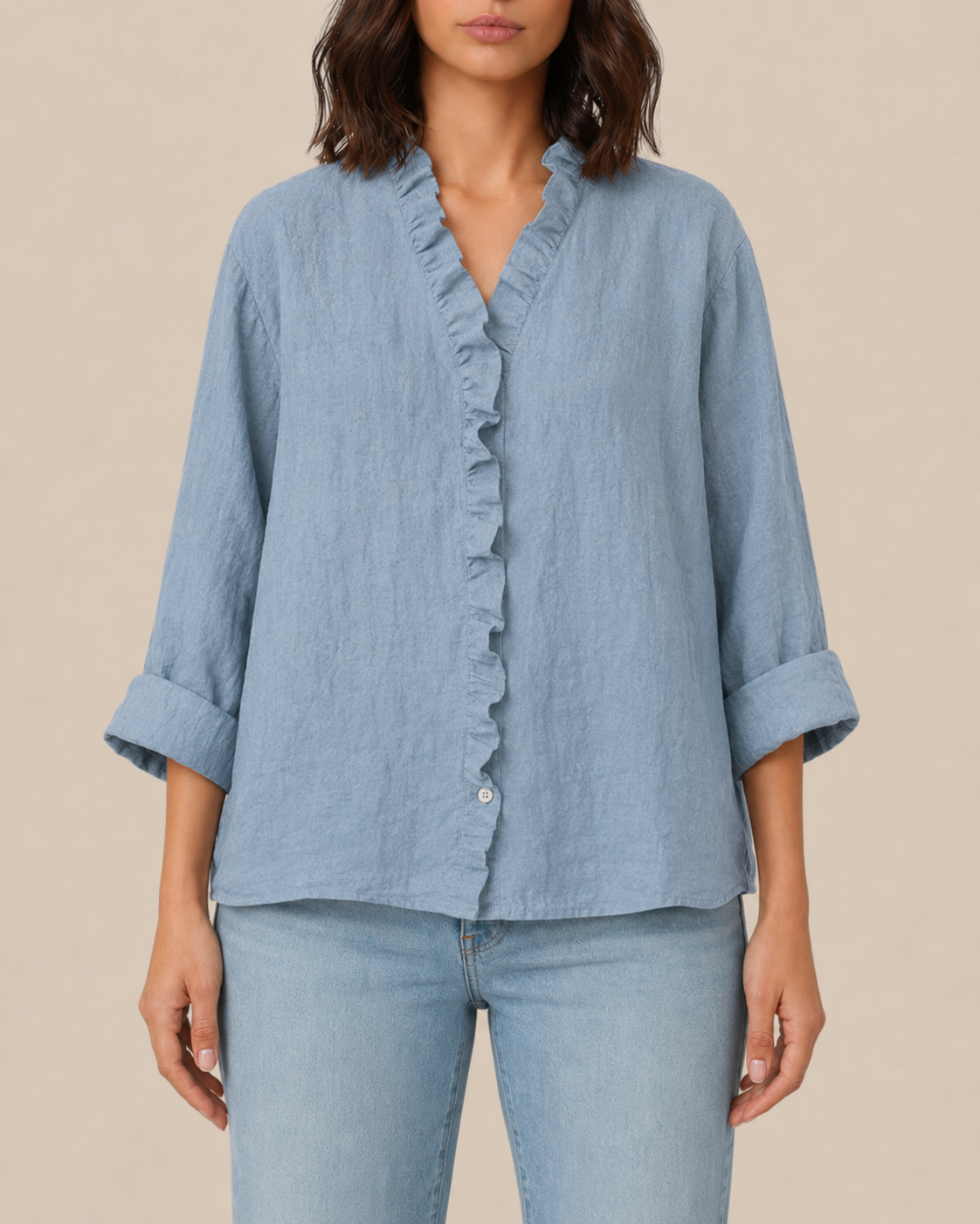 Arielle | Bluse mit Künstlerprint