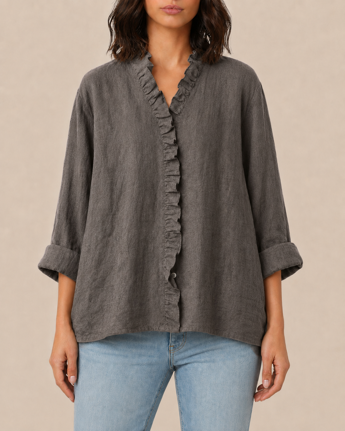 Arielle | Bluse mit Künstlerprint