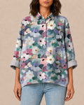 Tatum | Bluse mit Künstlerprint