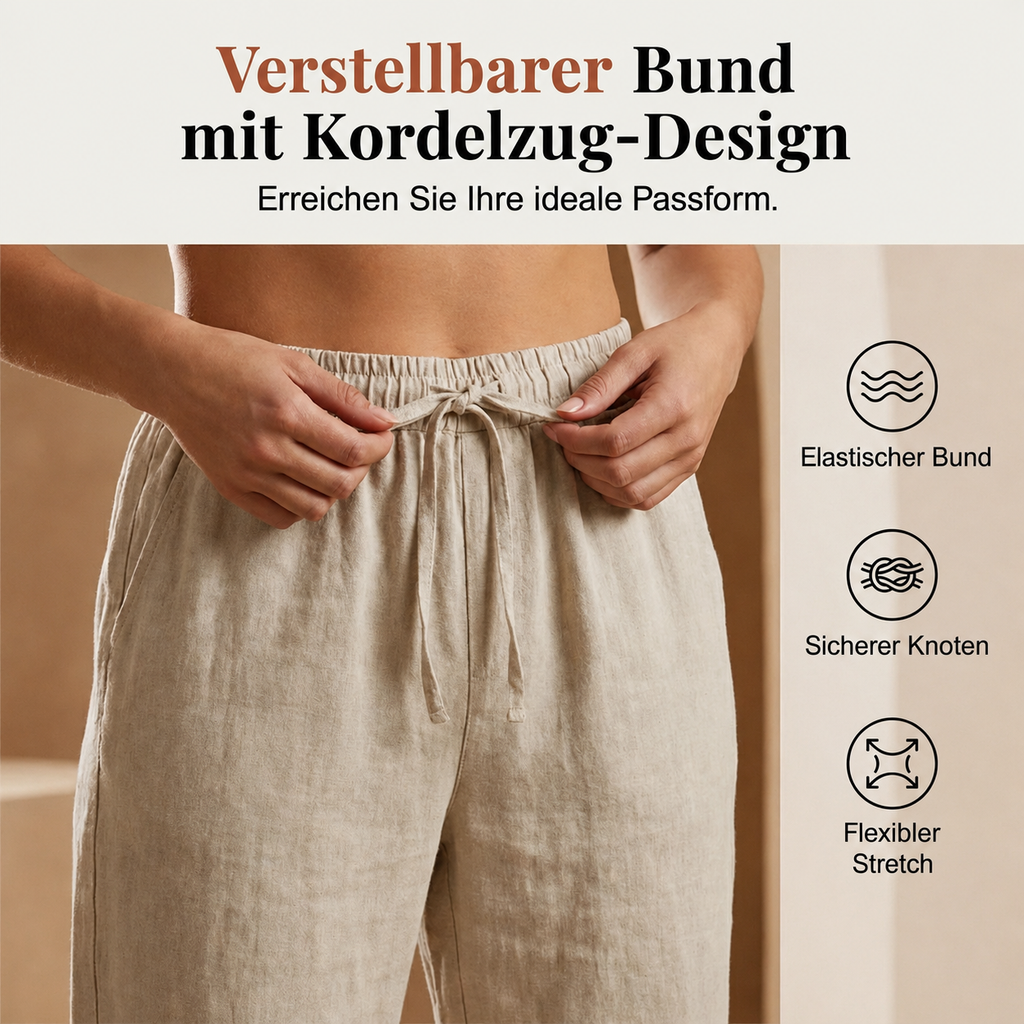 Lynne | Lässige Bermudahose aus Baumwolle