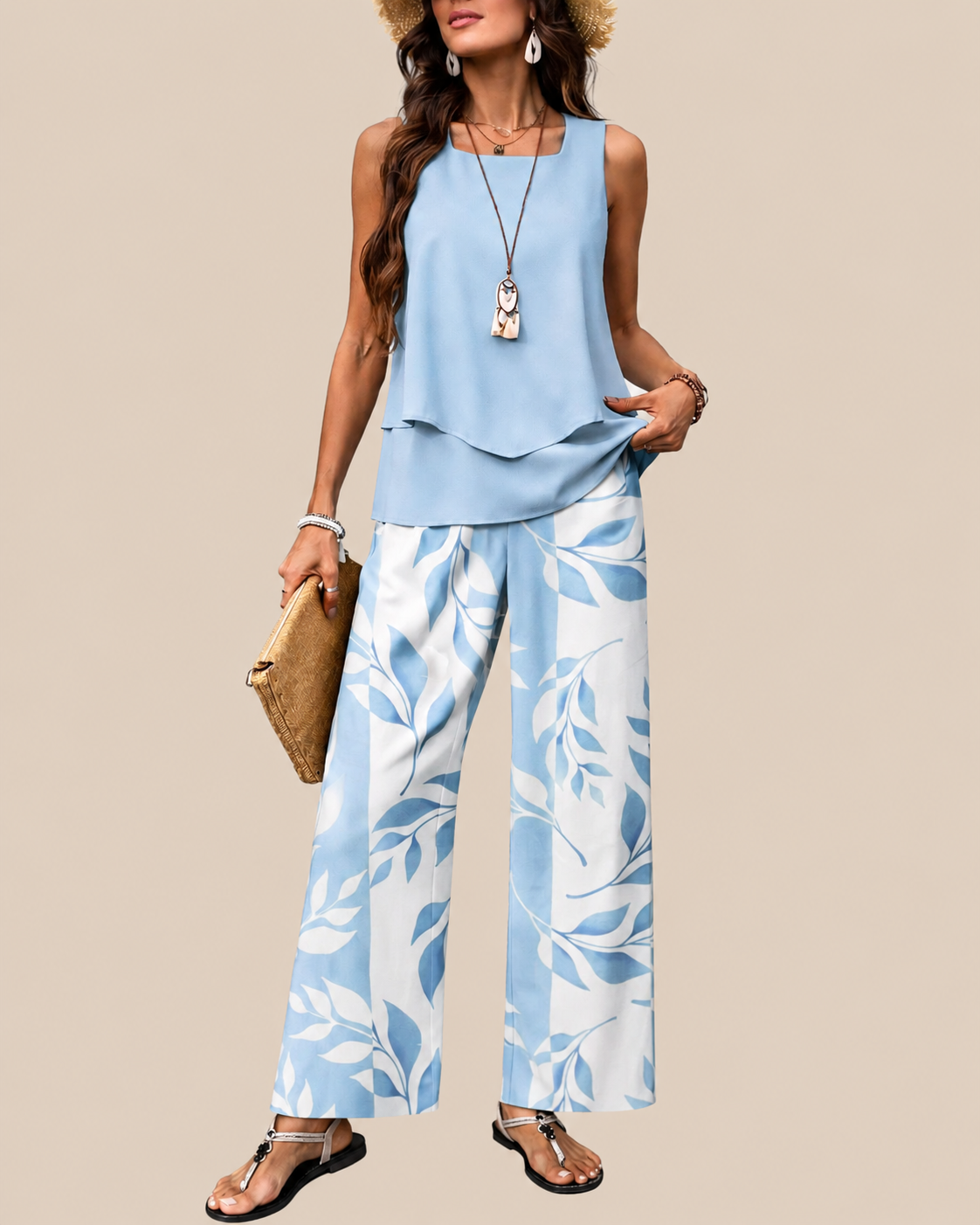Hadley | Stilvolles Zweiteiler Set
