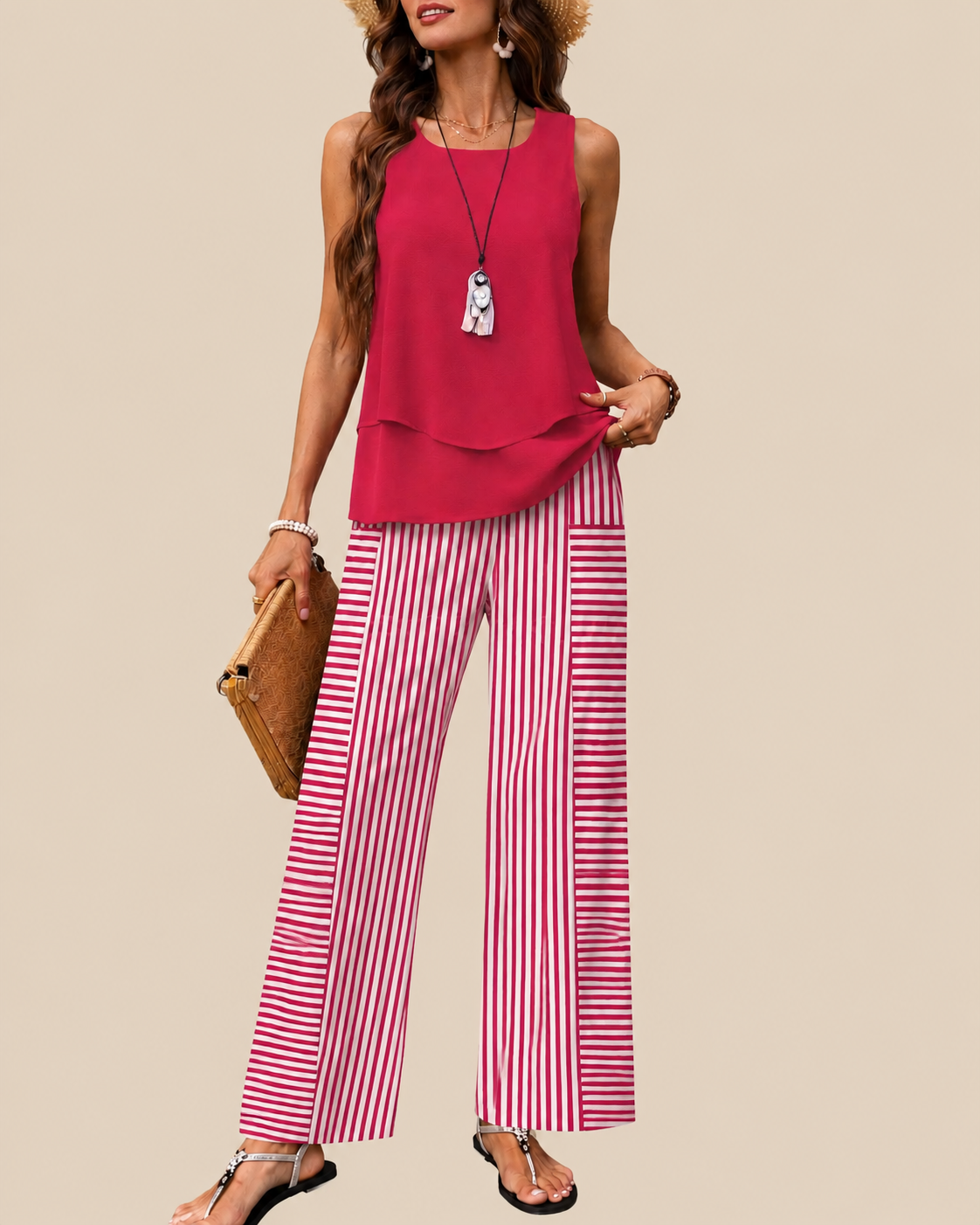 Harlow | Stilvolles Zweiteiler Set