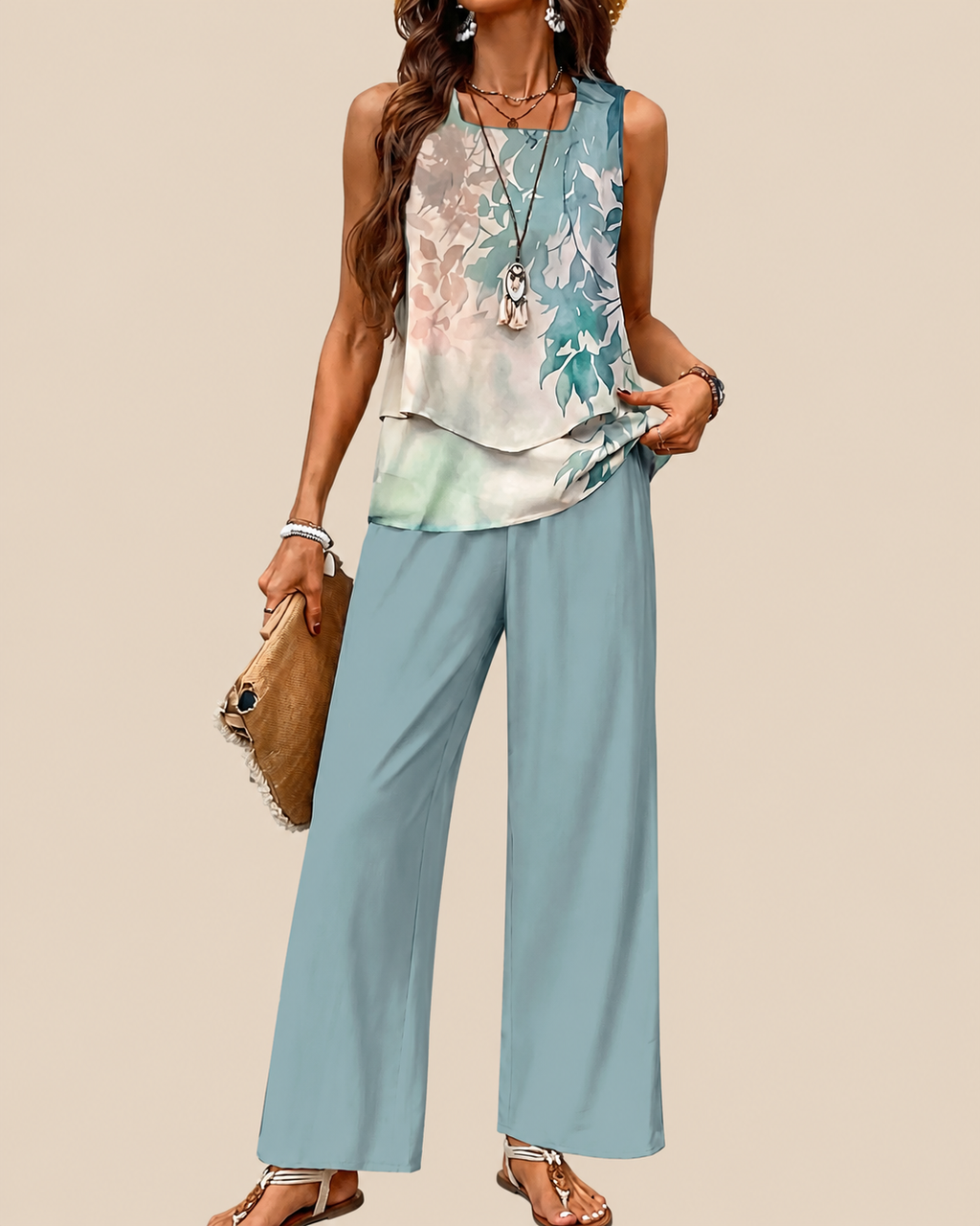 Teagan | Stilvolles Zweiteiler Set