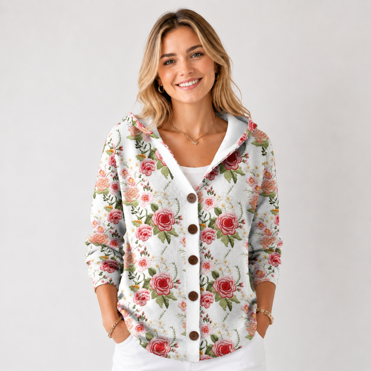 Yvette | Cardigan Doux Élégant