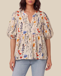 Belle | Wildblumenbluse
