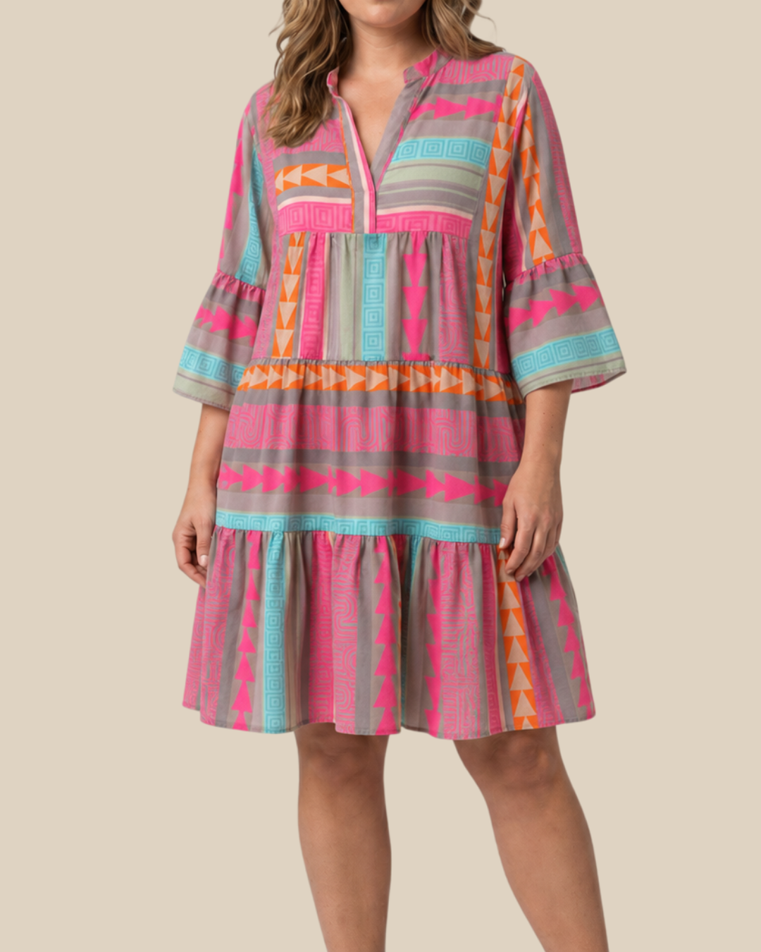 Carmen | Farbenfrohes Sommerkleid