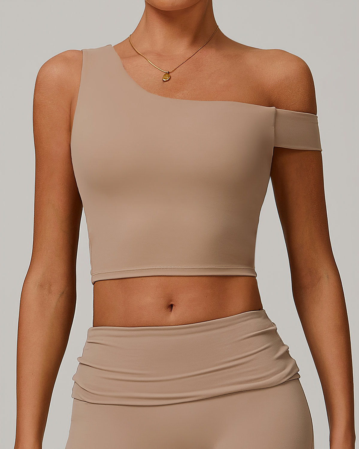 Celine | Asymmetrisches Active Crop Top